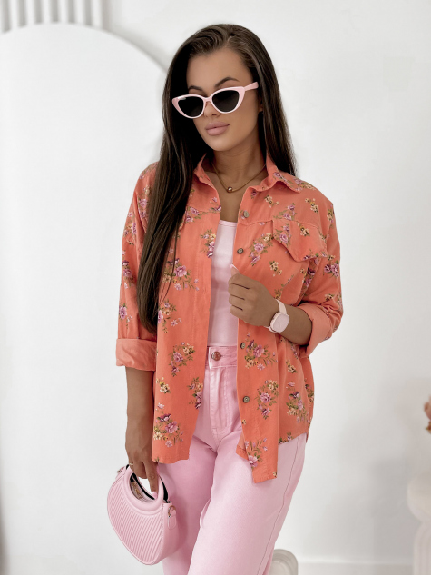 SHIRT CORAL CORDUROY GARDINI