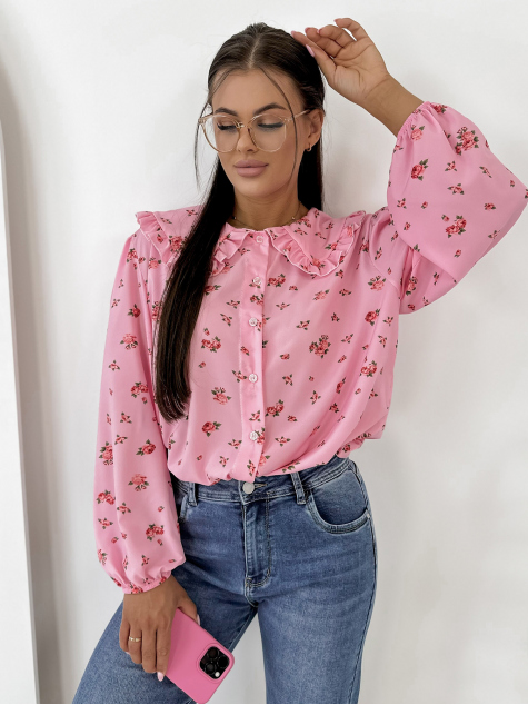 HEMD GIVERNY ROSA