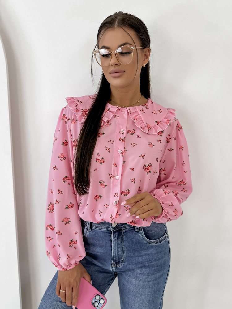 CHEMISE GIVERNY ROSE
