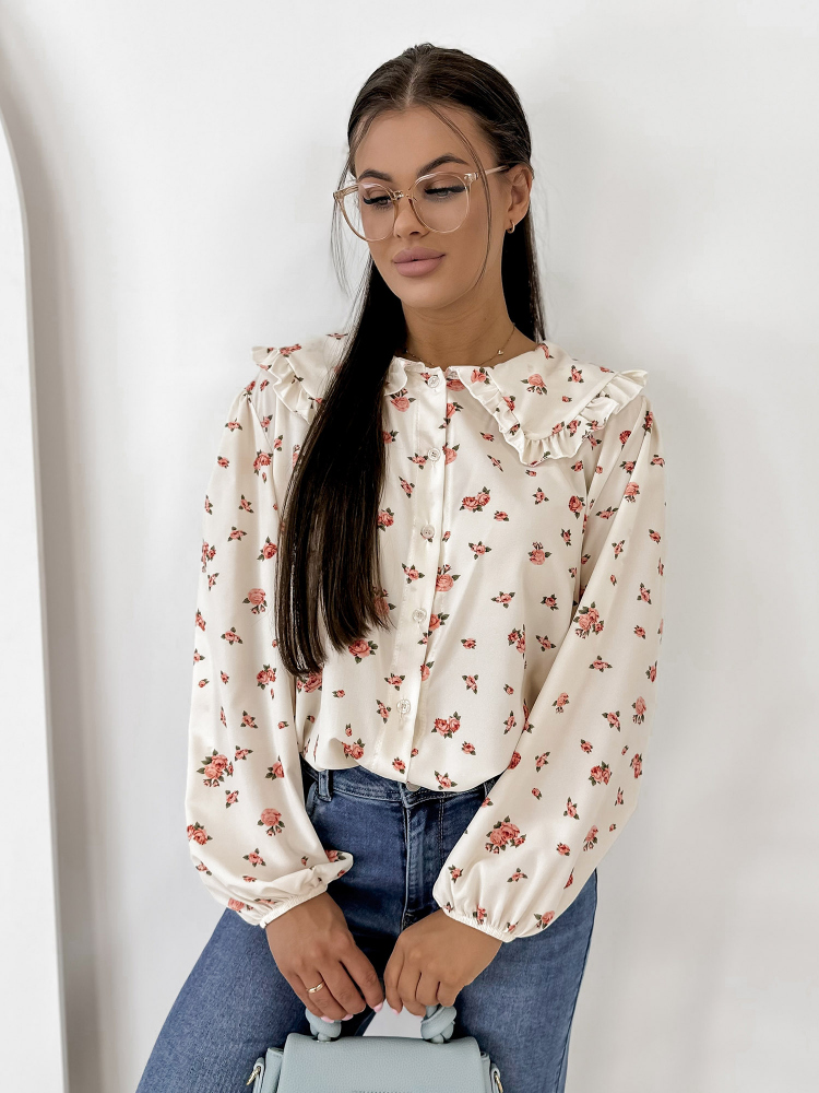 HEMD GIVERNY BEIGE