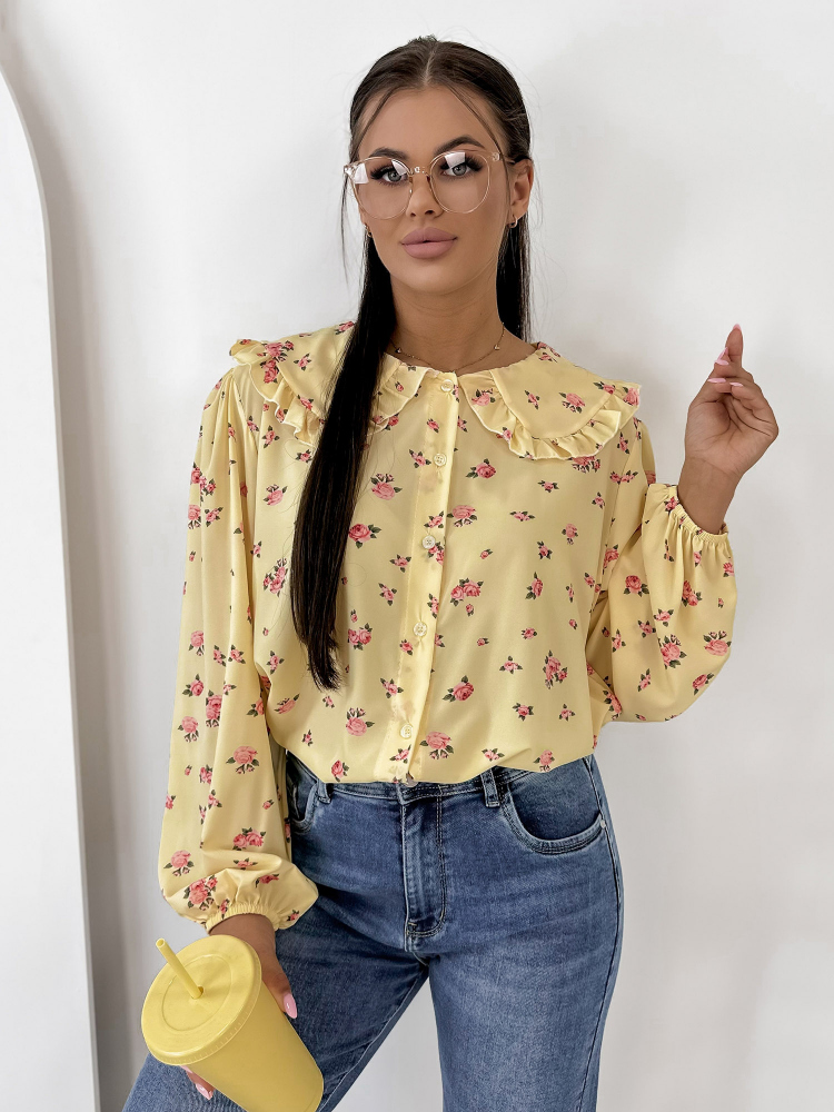 SHIRT GIVERNY YELLOW