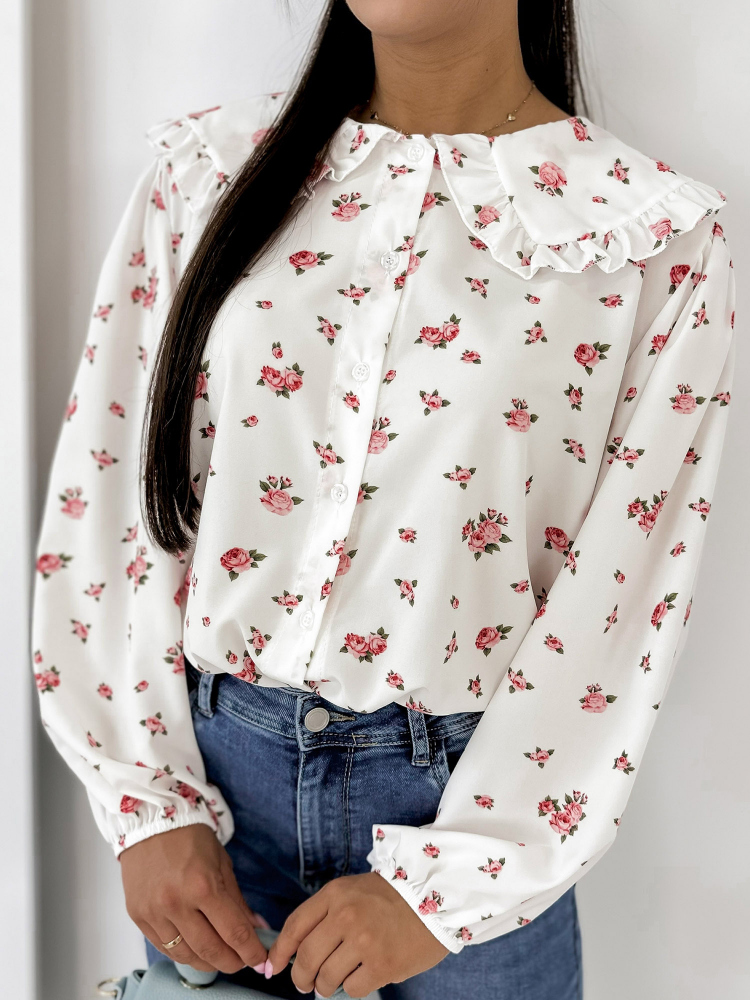 SHIRT GIVERNY ECRU