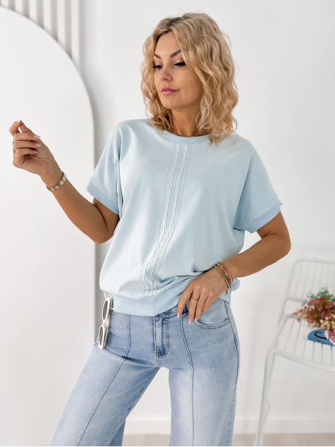 BLOUSE TIVOLI BLEU