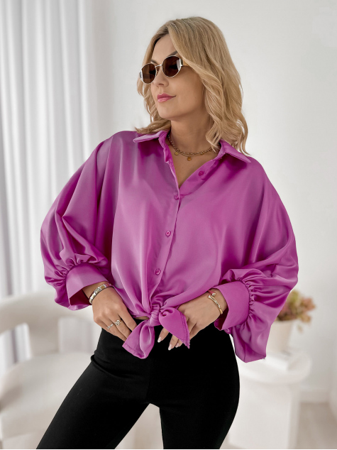 HEMD BRISTOL FUCHSIA