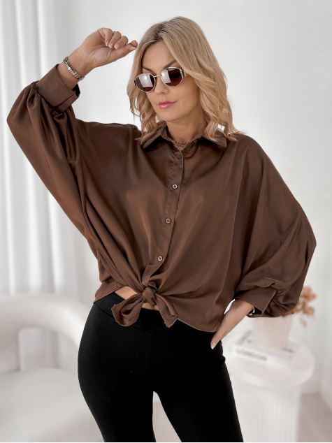 CHEMISE BRISTOL BRUN FONCÉ