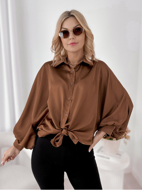 CHEMISE BRISTOL CARAMEL