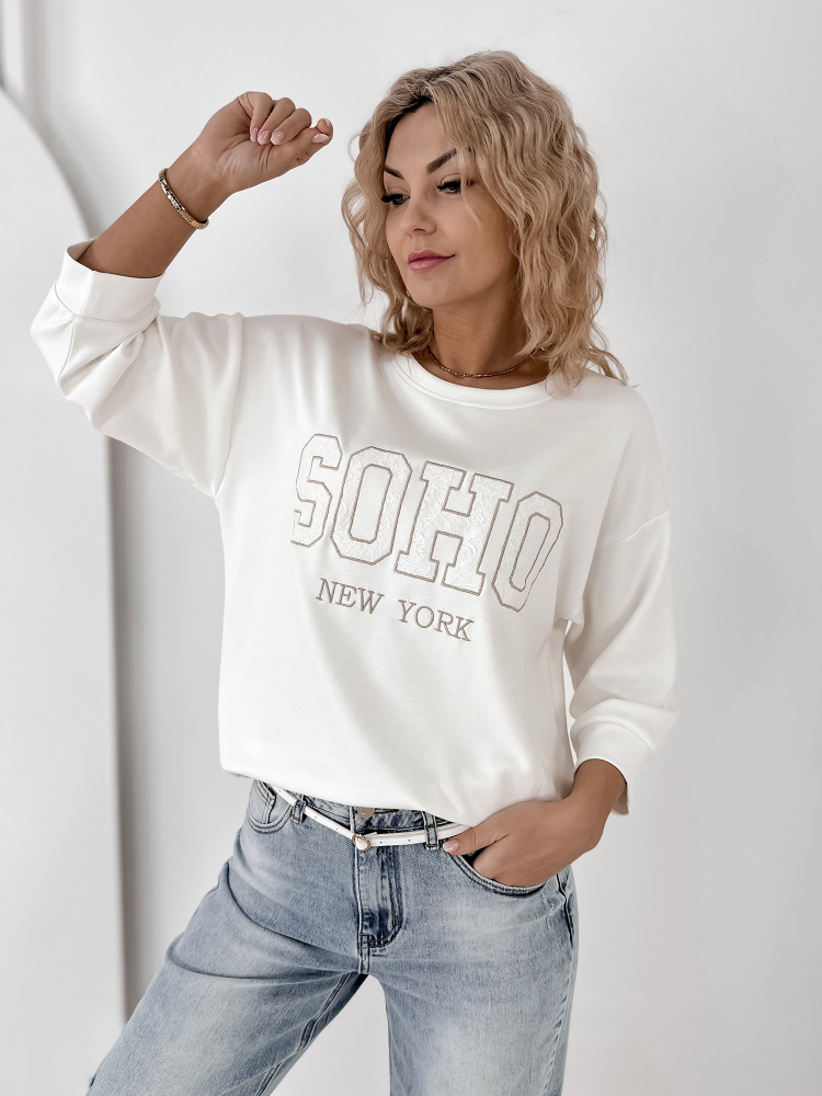 BLUZA ALCAZAR ECRU
