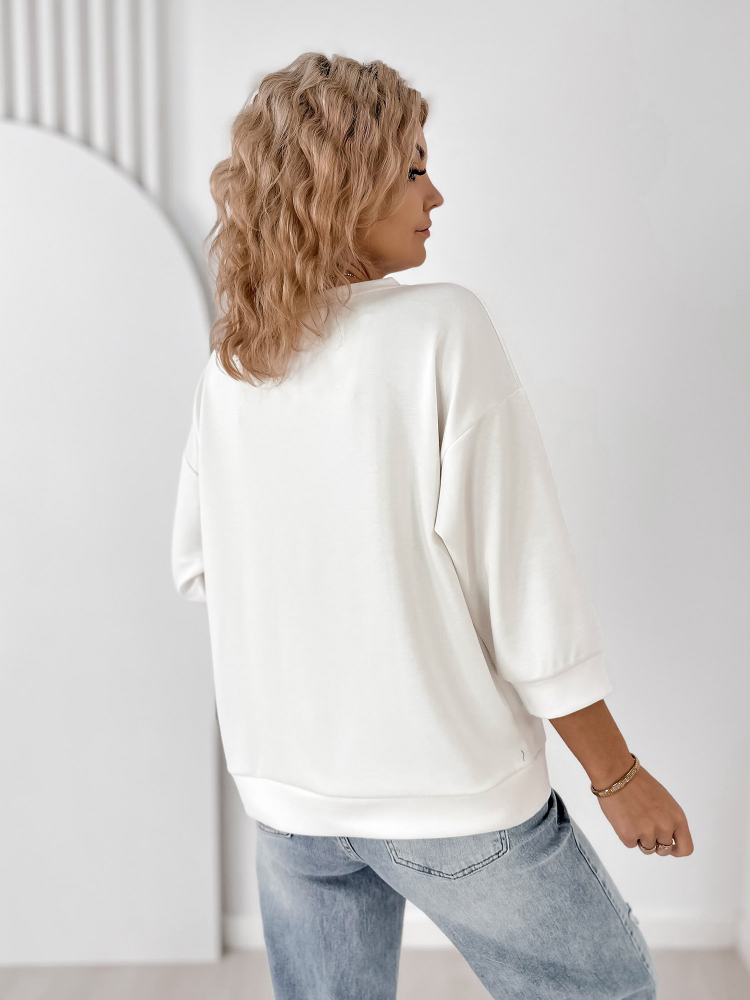 BLUSE ALCAZAR ECRU