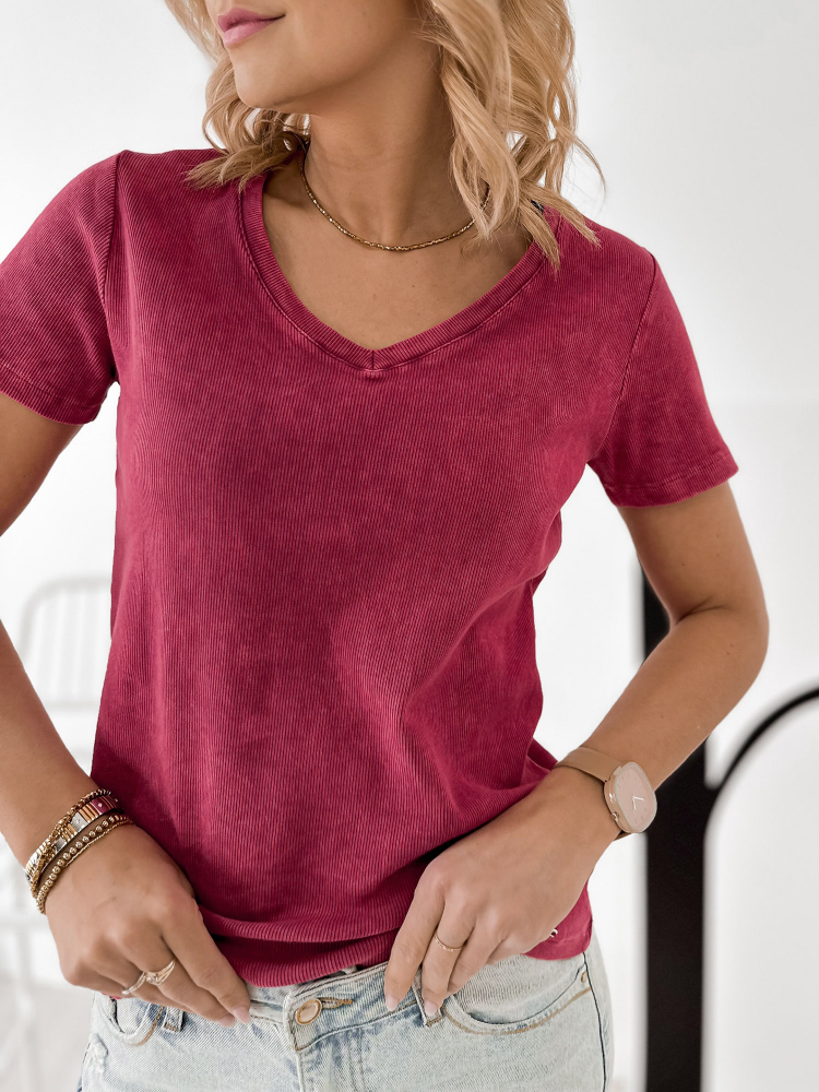 BLOUSE TALOS FRAMBOISE