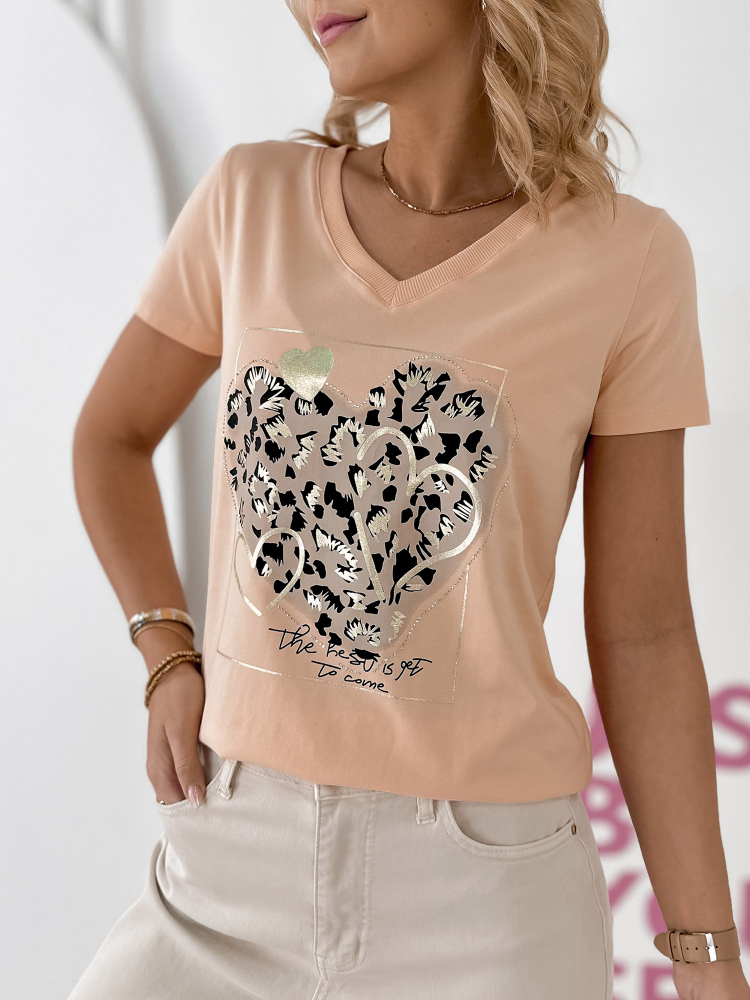 BLOUSE CASPER PÊCHE
