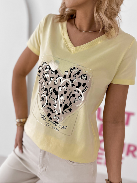 BLUZA CASPER GALBENA