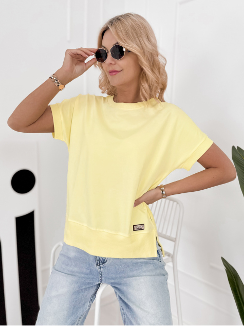 BLUSE VINGE GELBE