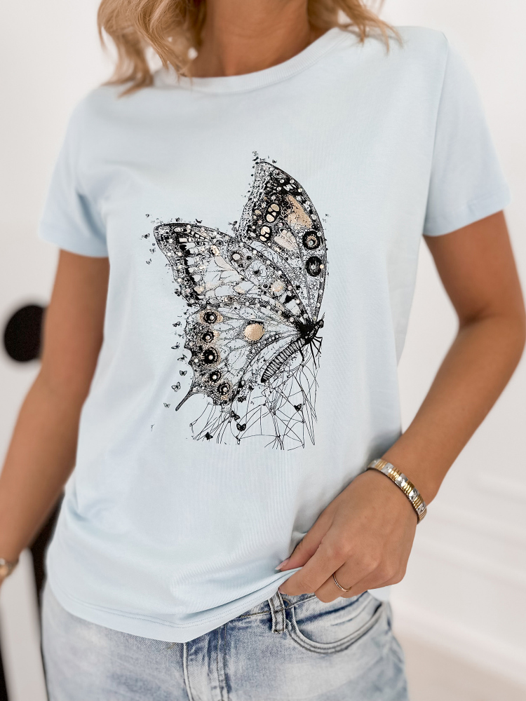 BLOUSE PUEBLO BLUE