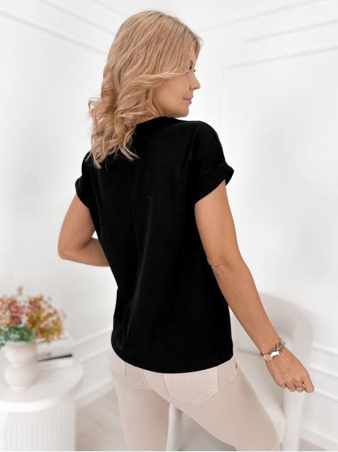 BLOUSE ABILENE BLACK