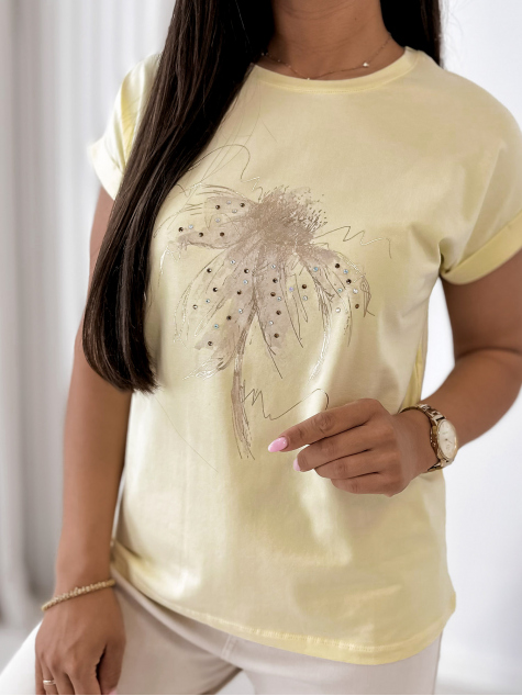 BLUZA ALDISS GALBENA