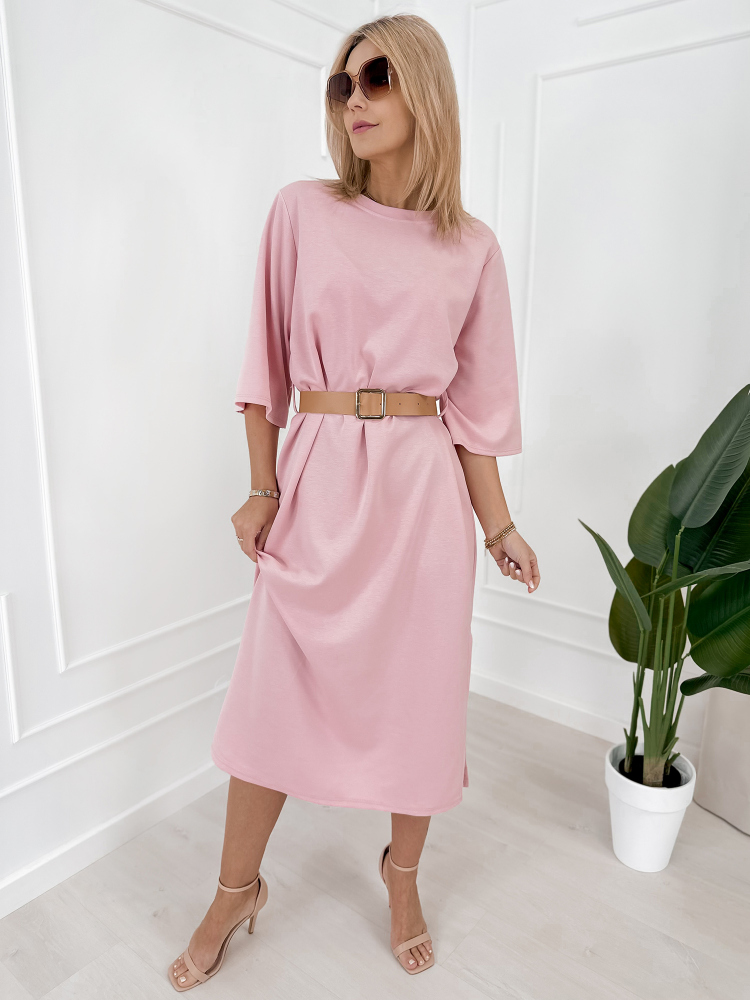 ROBE VARDA ROSE POUDRE