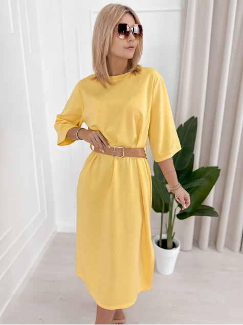 DRESS VARDA YELLOW