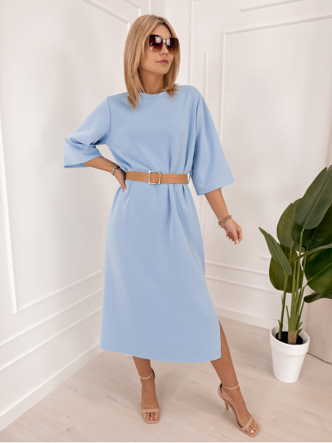 KLEID VARDA BLAU