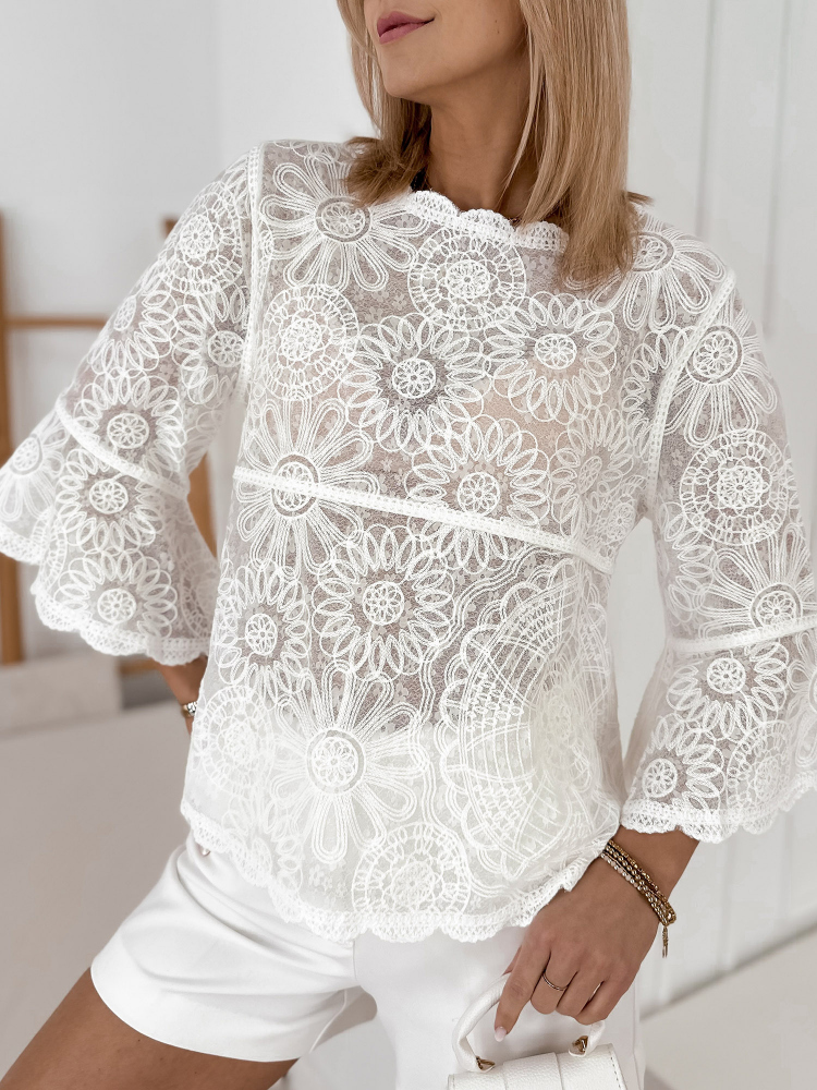 BLUZA ANDINE ECRU