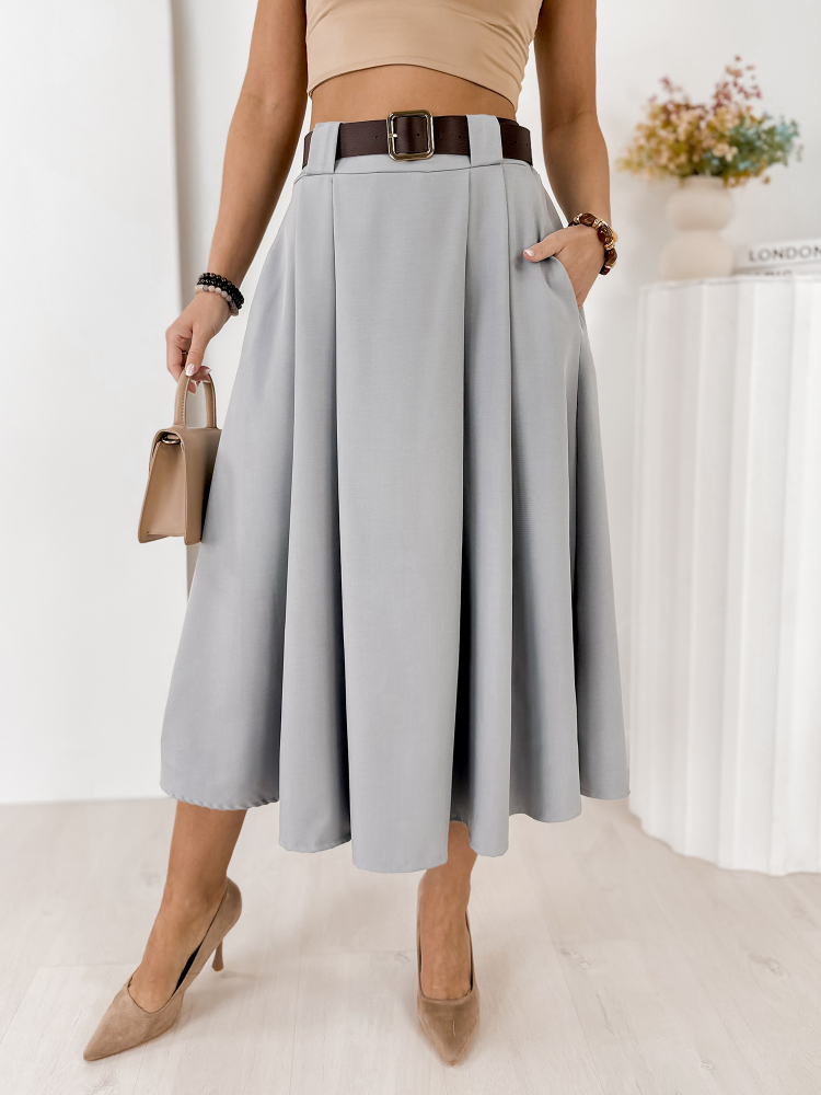 JUPE ELVIRA GRIS