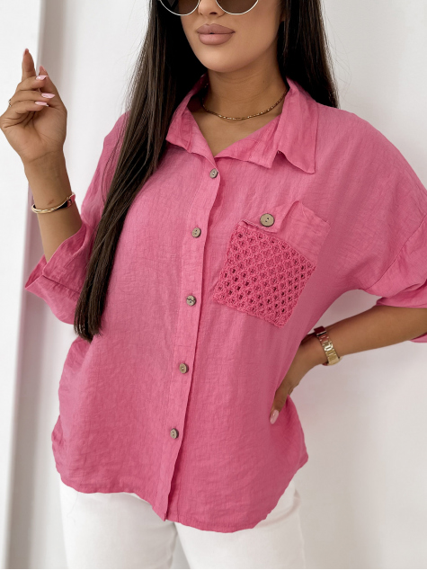 CHEMISE TOMASSO ROSE
