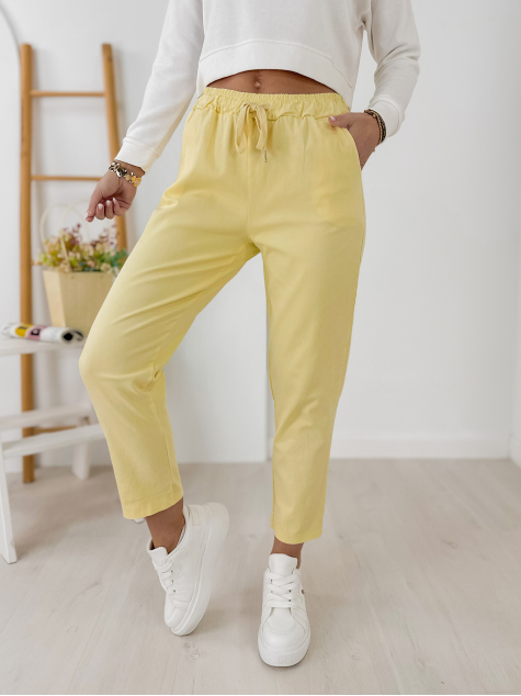 PANTALONI ARMANE GALBEN