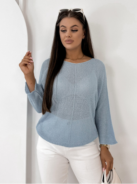 BLUSE NICOLLO BLAU