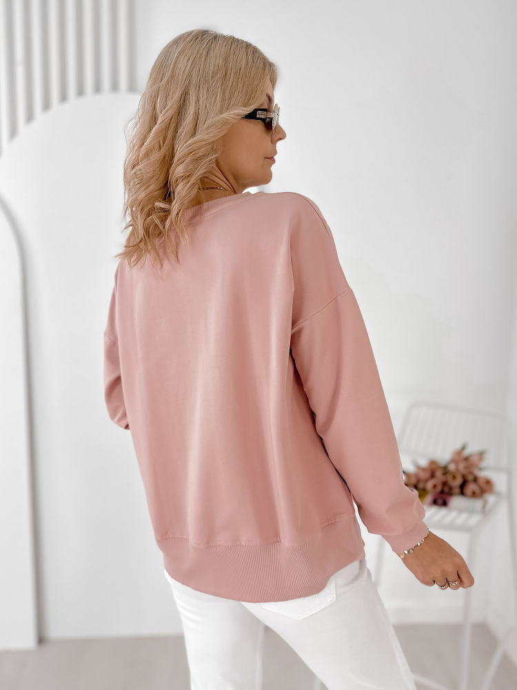 PULL TANCREDI ROSE POUDRE
