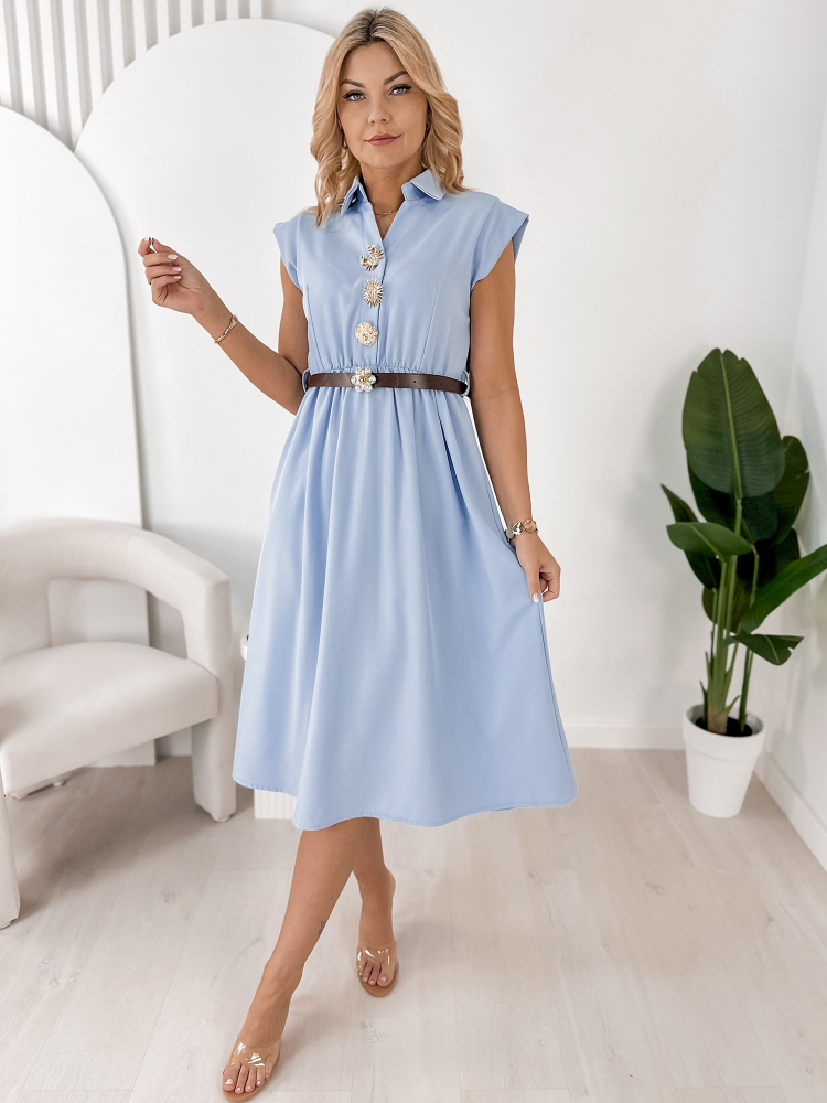 KLEID CANDELA BLAU