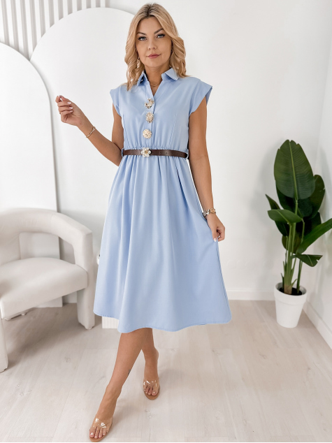 DRESS CANDELA BLUE