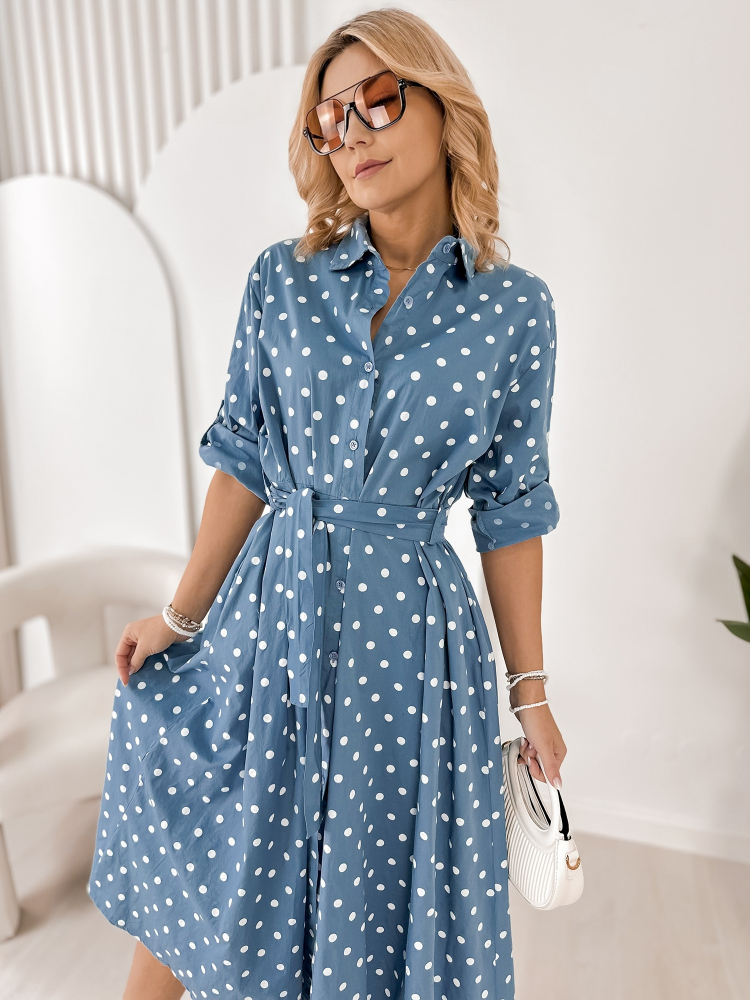 DRESS ANTONIA BLUE