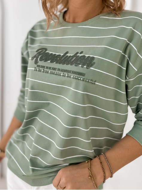 BLOUSE SAUNA À LA PISTACHE