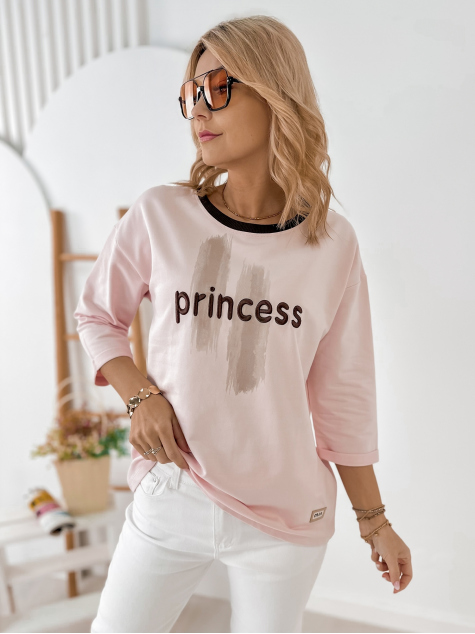 BLOUSE CAPELLA POWDER PINK