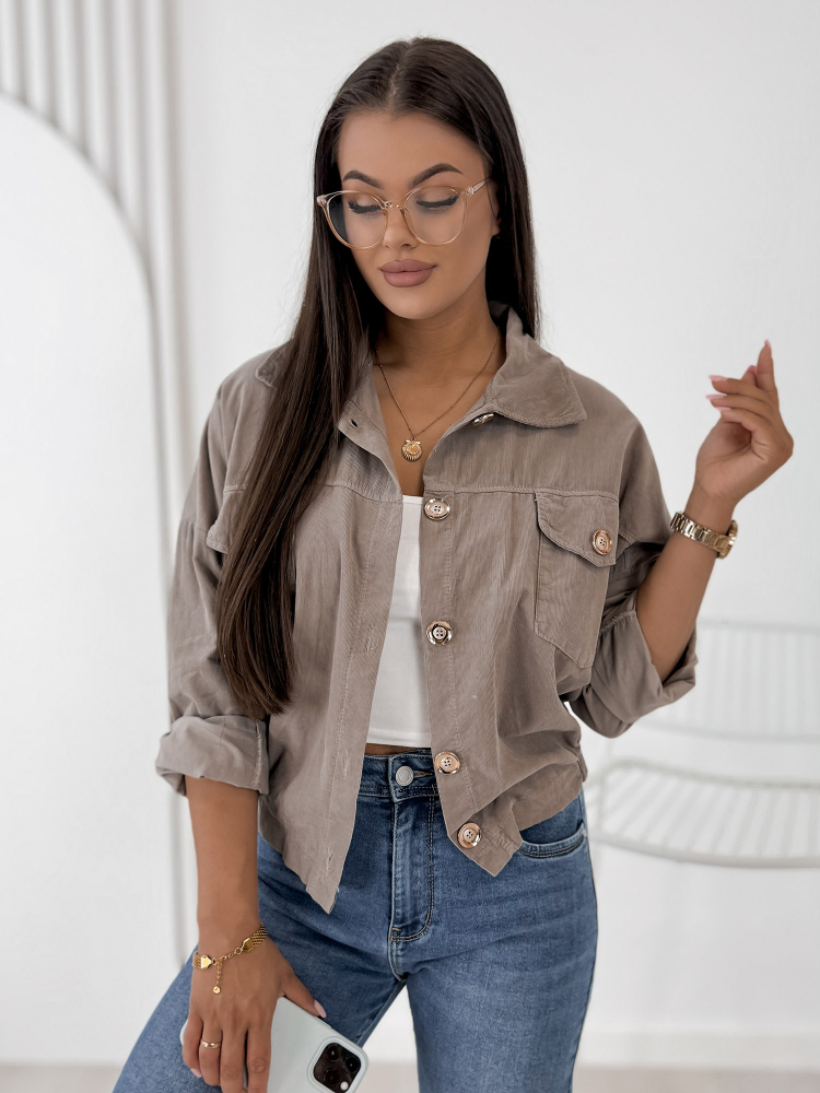 GEACA CORDUROY GERALDINE BEJ INCHIS