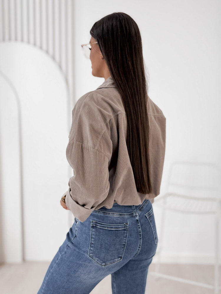 GEACA CORDUROY GERALDINE BEJ INCHIS