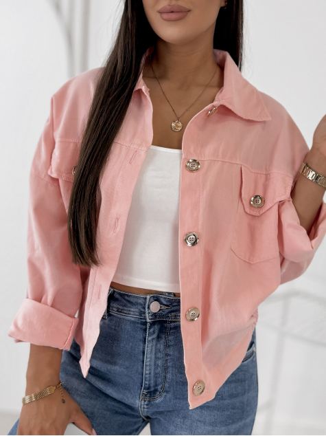 JACKET CORDUROY GERALDINE CORAL