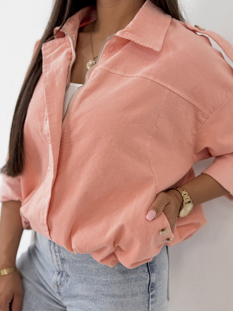 GEACA CORDUROY APOLLINE CORAL