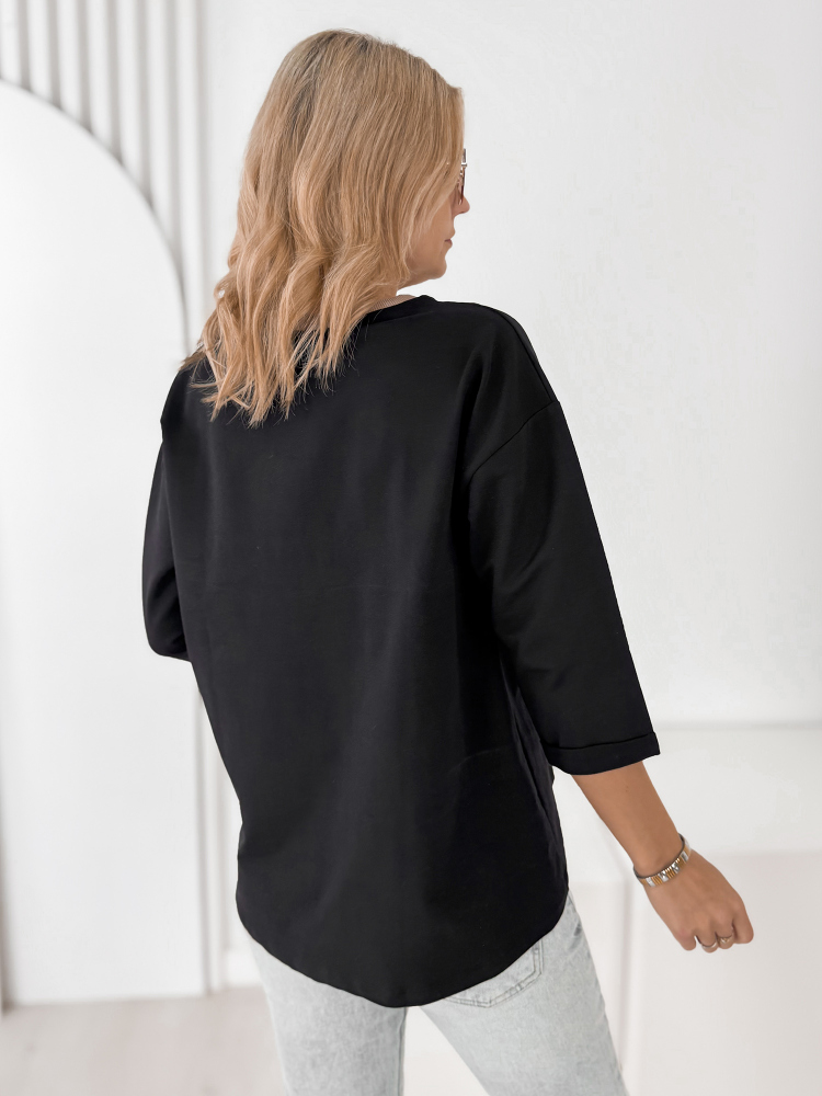 BLUSE CAPELLA SCHWARZ