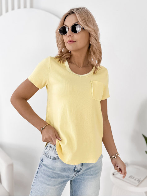 BLOUSE GIANCARLO JAUNE