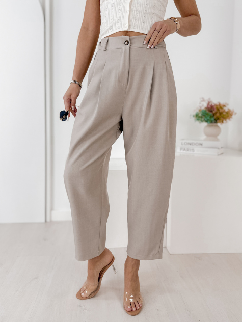 KALHOTY VASARI TMAVĚ BÉŽOVÉ