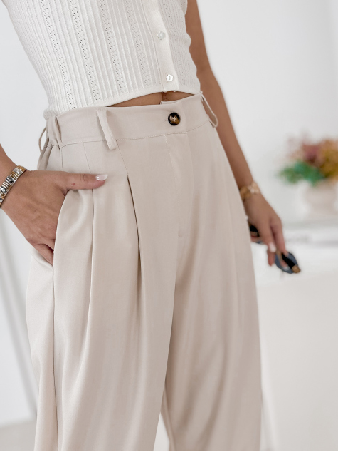 PANTALON VASARI BEIGE CLAIR