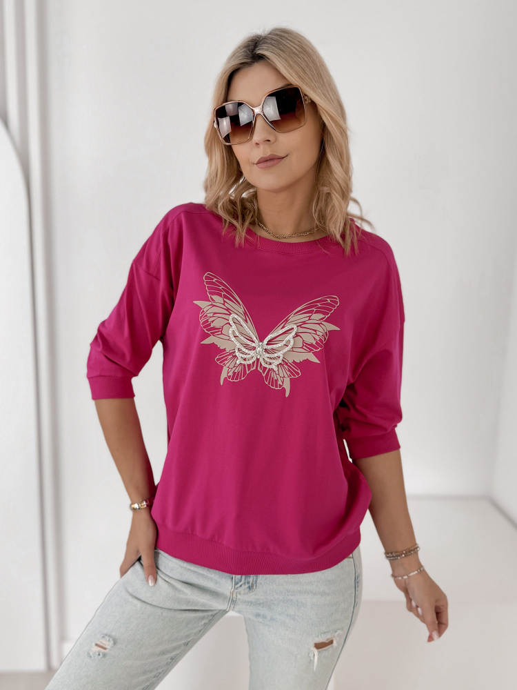 BLOUSE CHARTRES PINK