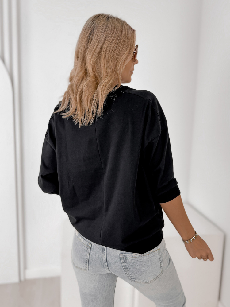 BLOUSE CHARTRES BLACK