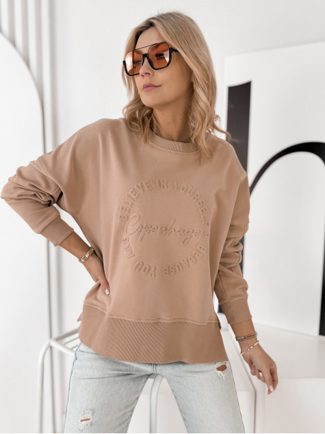 SWEATSHIRT COPENHAGEN CARAMEL