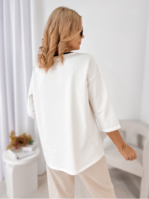 BLUZA BECKER ECRU