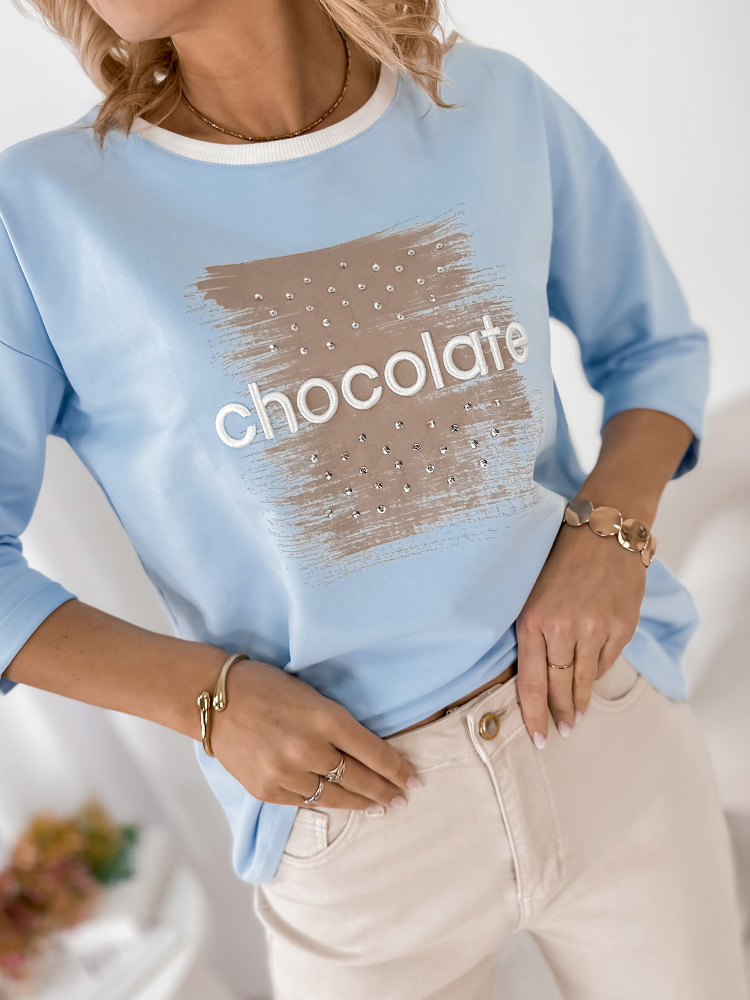 BLUSE BECKER BLAU