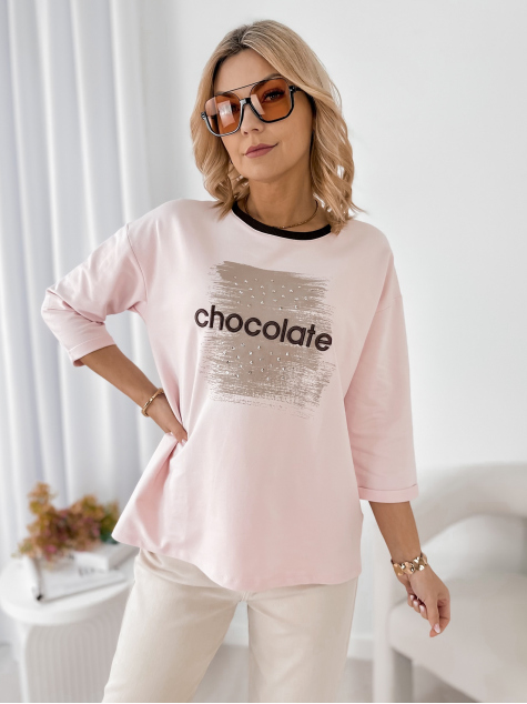 BLOUSE BECKER POWDER PINK
