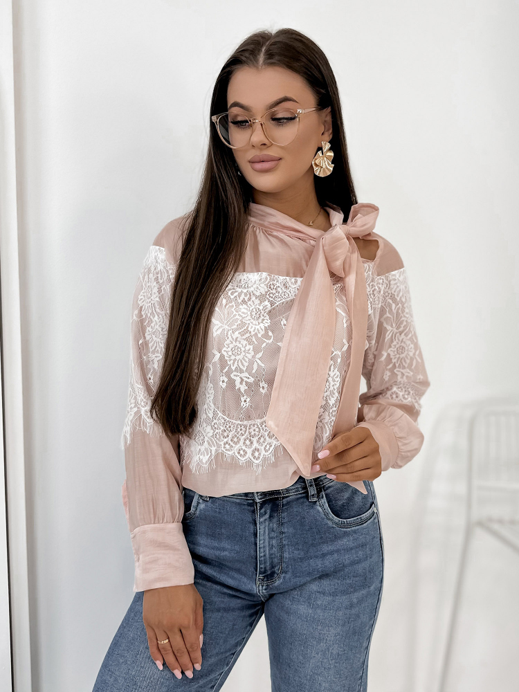 BLUZA RELICTA ROZ PUDRAT