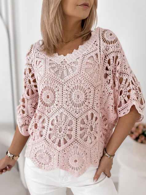 BLOUSE ACARIO POWDER PINK