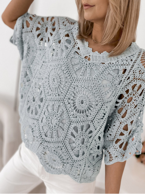 BLOUSE ACARIO BLUE